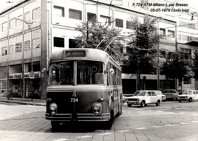 F.724 ATM Milano 03 Luglio 1976 – il Portale dei Treni