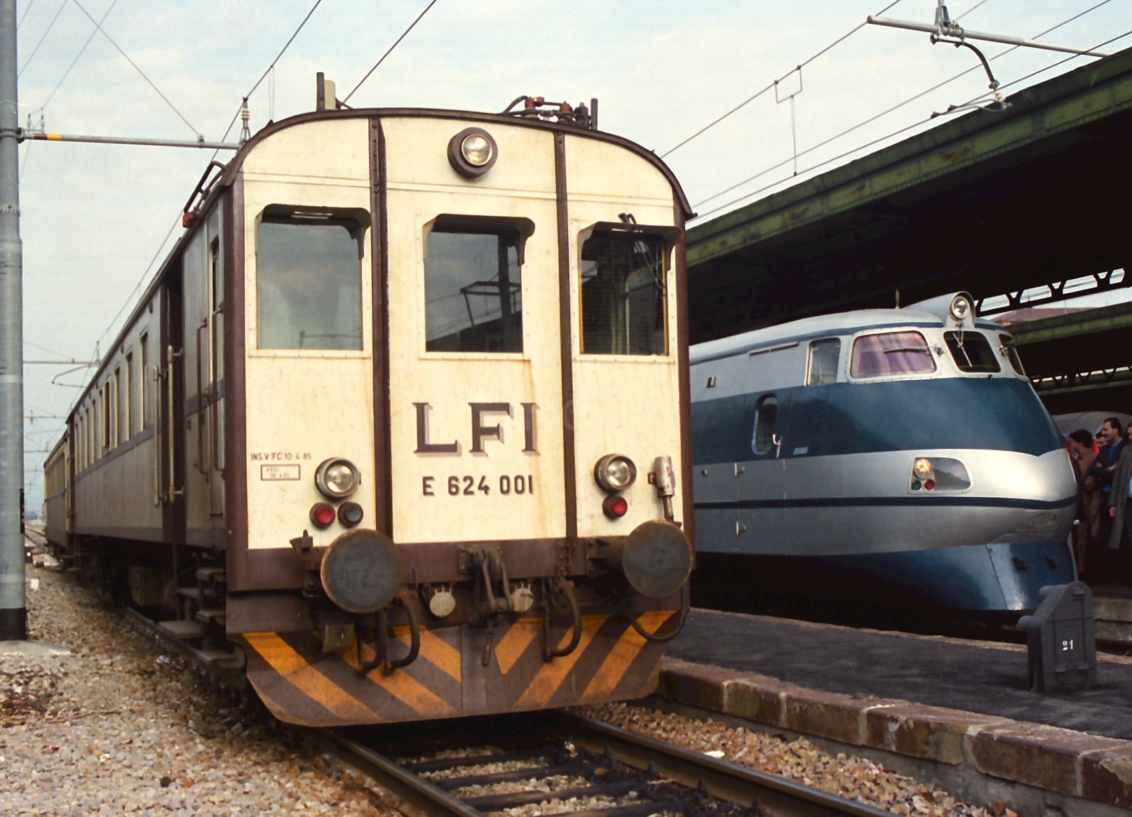 E624.001 LFI e ETR401 Arezzo 27 ottobre 1987 il Portale dei