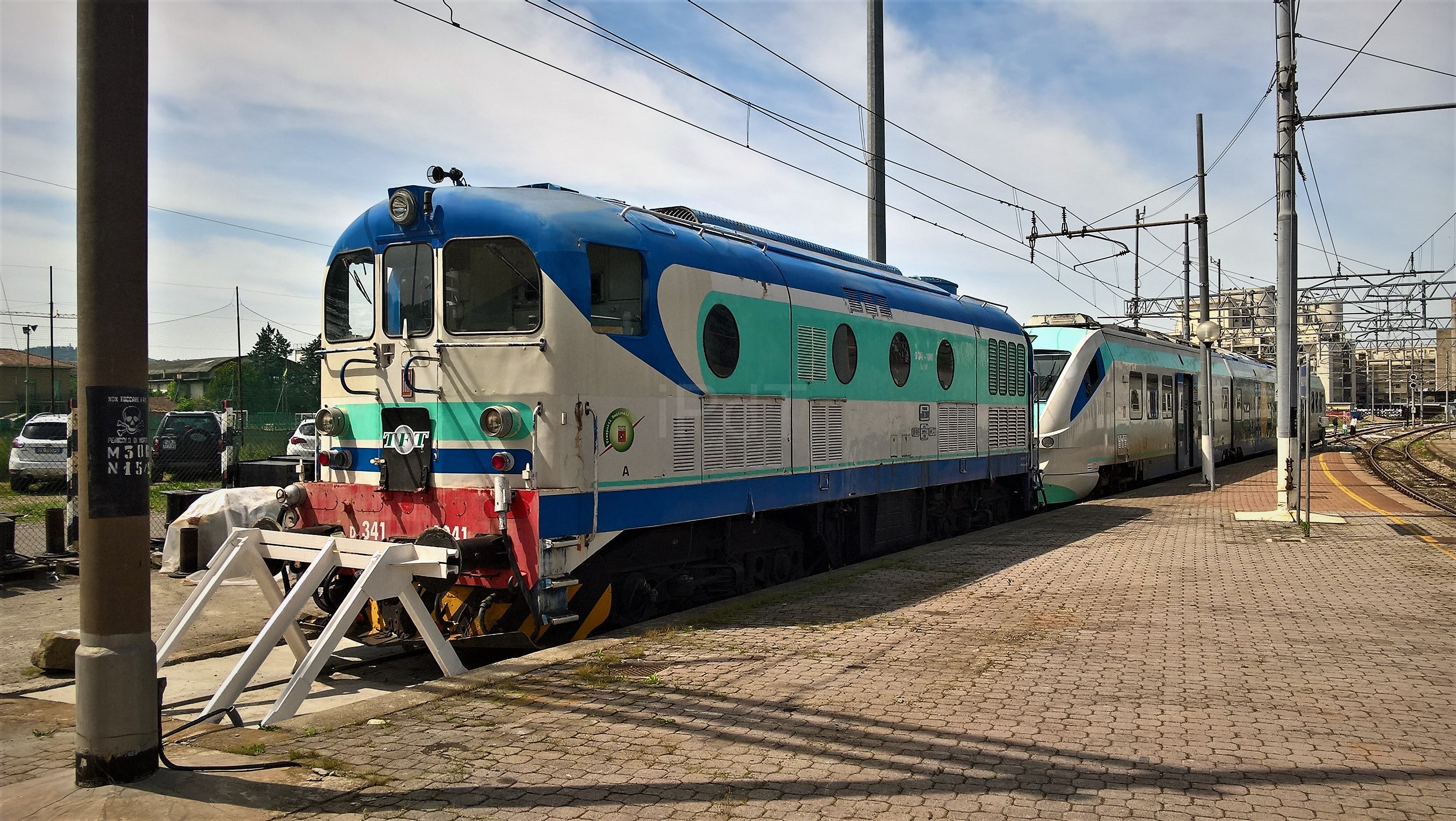 D.341.1041 Arezzo Pescaiola 27 maggio 2018 il Portale dei Treni