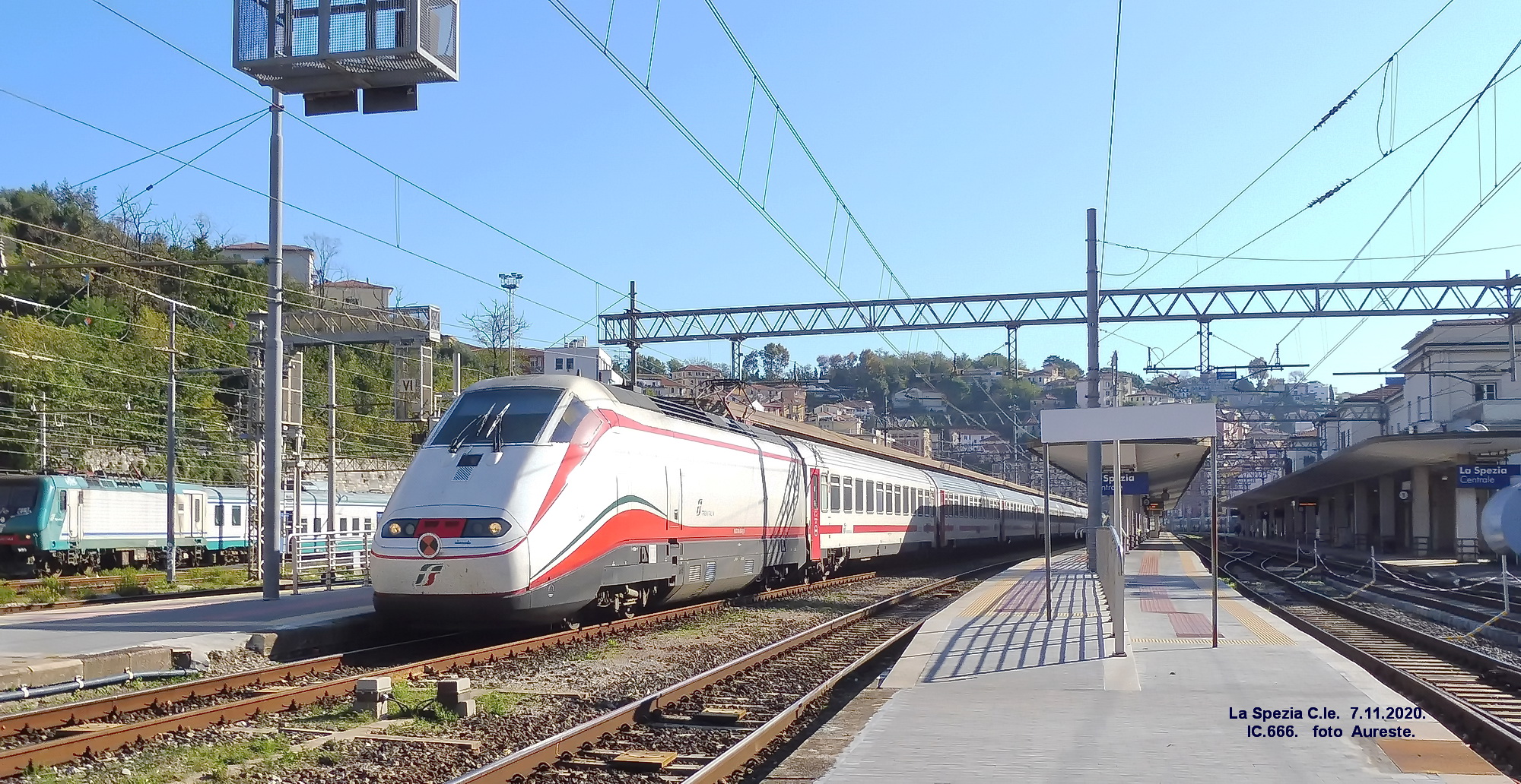 E.414.xxx – La Spezia C.le. – 7 Novembre 2020 di Aurelio Stefanini – il  Portale dei Treni