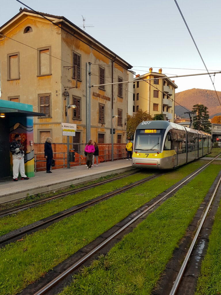 Tram T Alzano Lombardo Bergamo Novembre Di Stefano