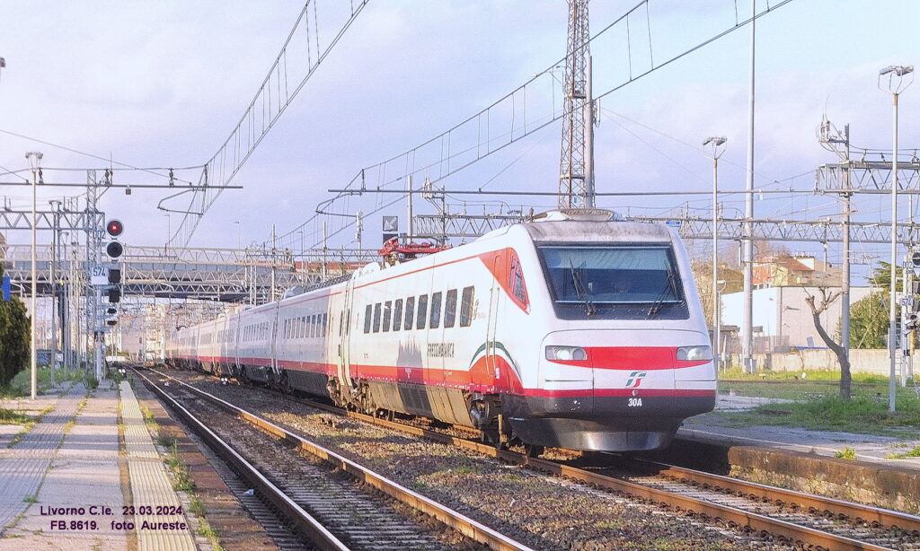 Etr.460. t.30. – Livorno C.le. – 23 Marzo 2024 di Aurelio Stefanini ...