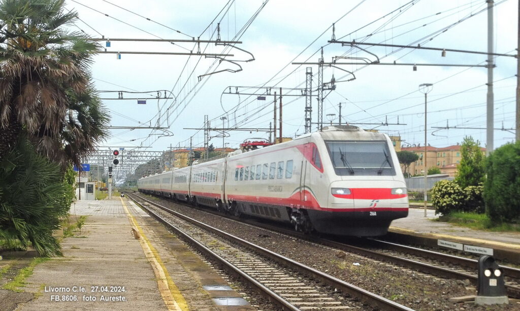 Etr.460. t.26. – Livorno C.le. – 27 Aprile 2024 di Aurelio Stefanini ...