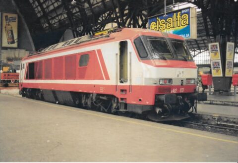 E.402 032 – MILANO CENTRALE – 1 Gennaio 1996 di Massimo Tieso